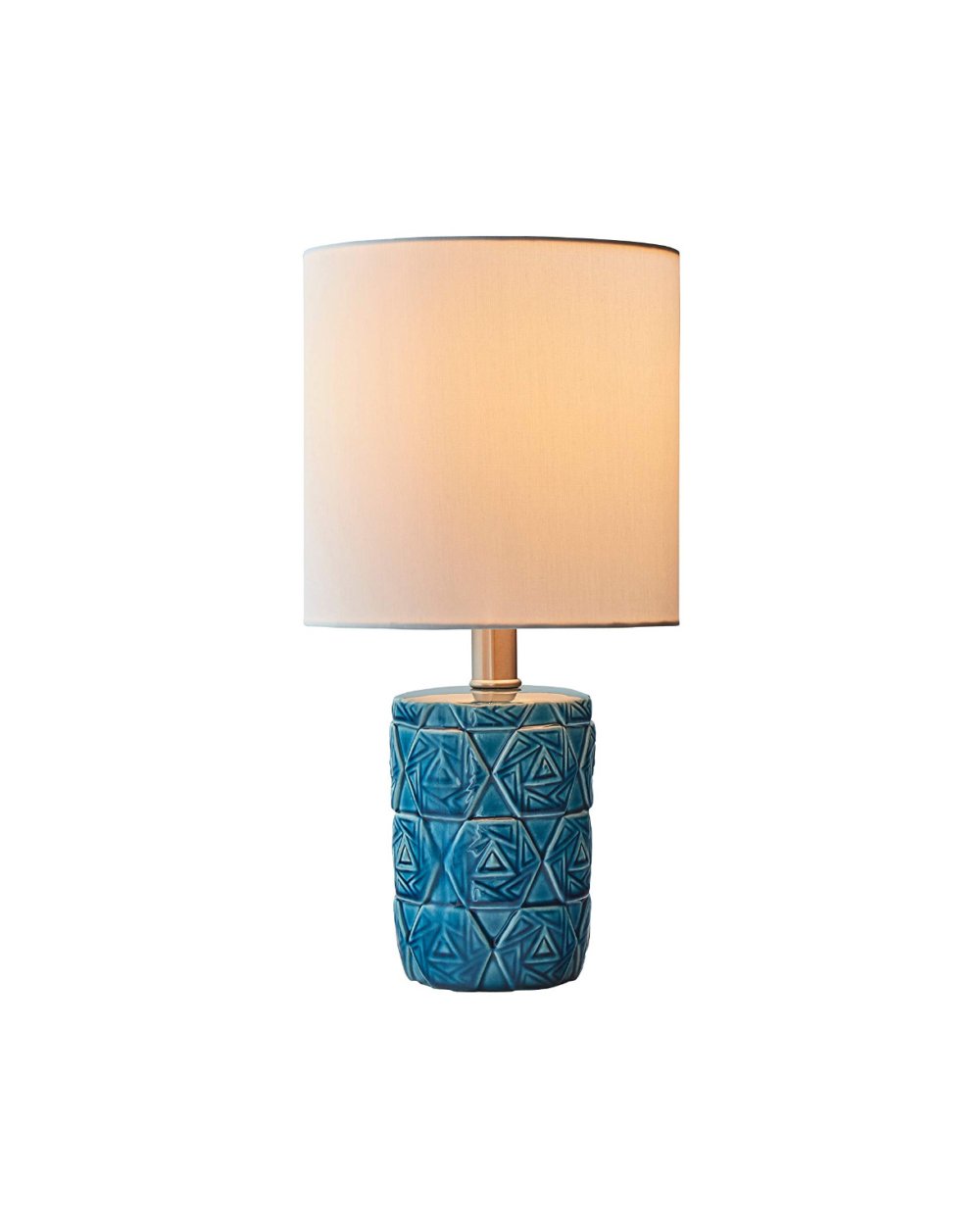 Solid Wood End Table with Metal Legs - Image 2